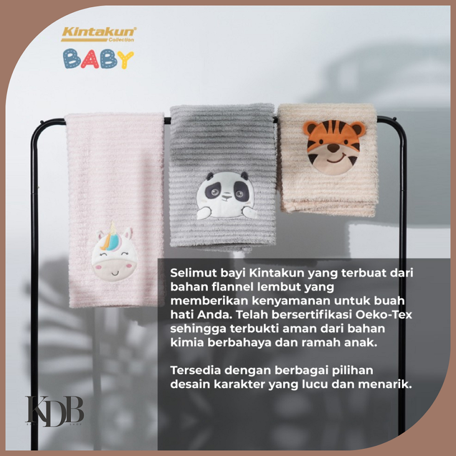 Cuit X Kintakun Needle Blanket | Selimut Bayi