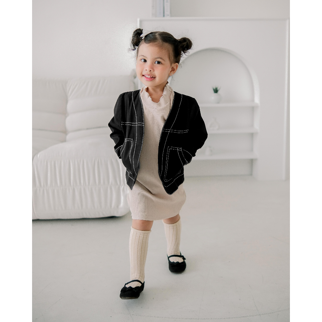 FOSTER OUTER | Outer Anak | Cardigan Anak Perempuan | Jacket Anak | Atasan Anak