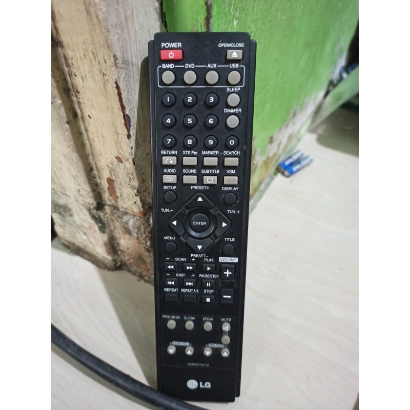 remot dvd home theater lg normal