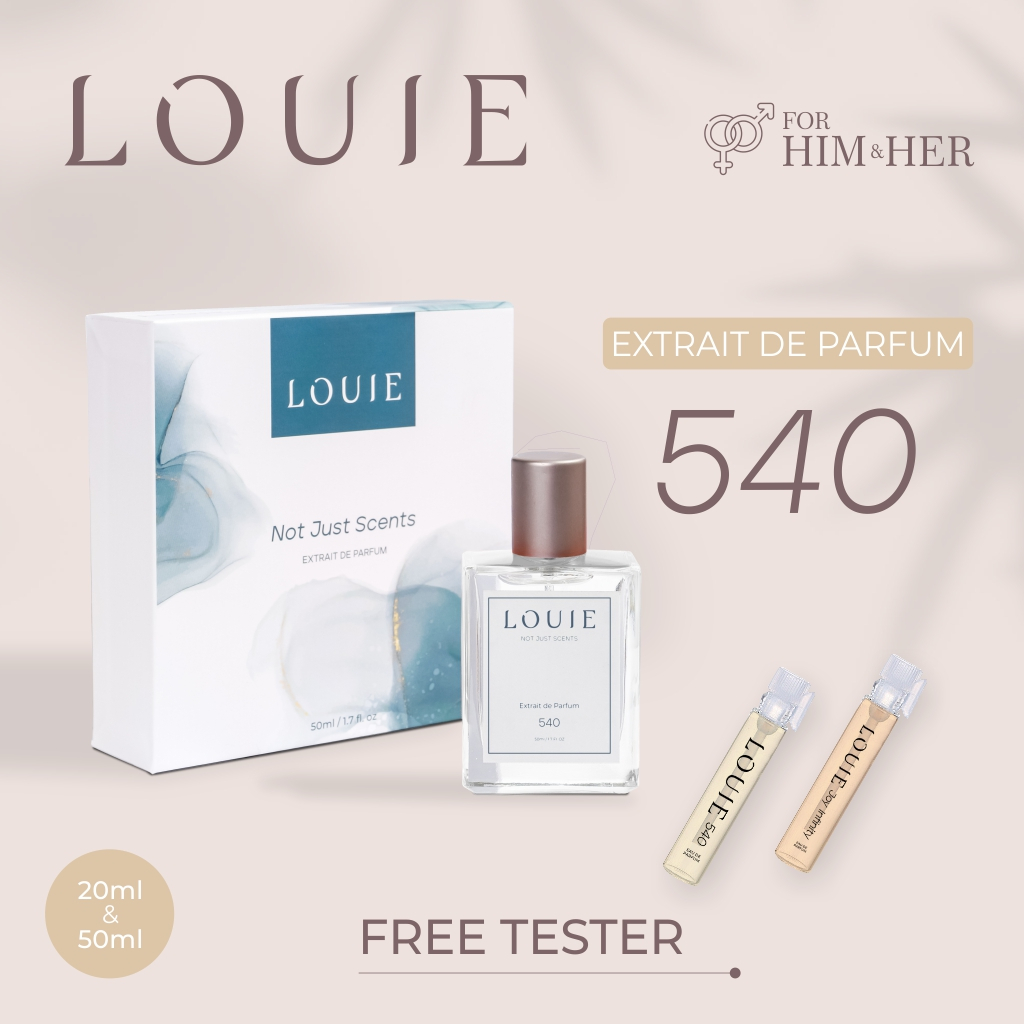 Louie Inspired Extrait De Parfum Parfume Perfume Farfum Parpum Minyak Wangi Edp Mini kecil Travel Size Fresh Unisex Premium Lokal Mewah Wanita Perempuan Pria Cowok Awet Original Tahan Lama Dan Wangi 24 Jam Perempuan Pria Cowok Khusus Reseller