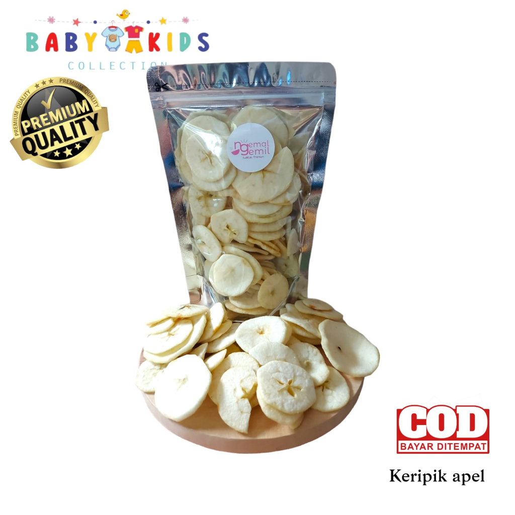 

Keripik Apel Kripik Buah Apple Chips Kualitas Premium