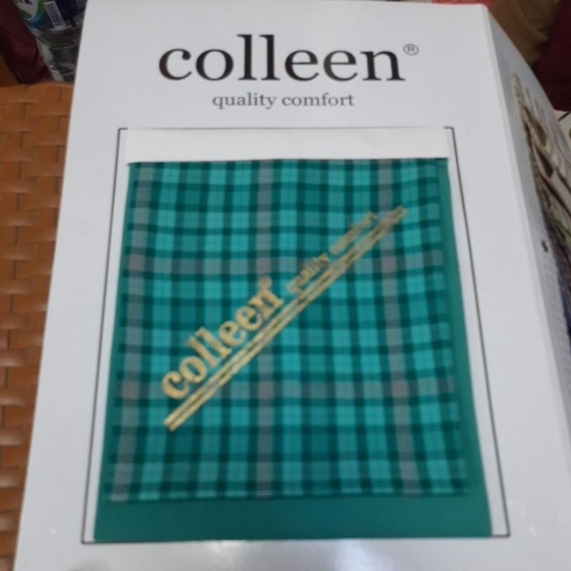 kain kotak colleen/bahan kotak colleen/kain kotak seragam sekolah