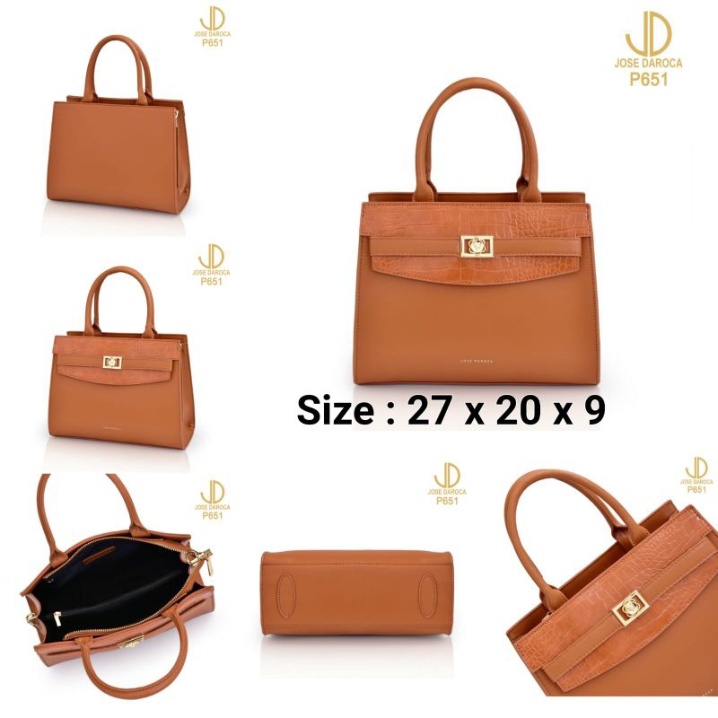 Tas Original JOSE DAROCA HAND BAG ~ P651 ~ ( Paperbag Medium )