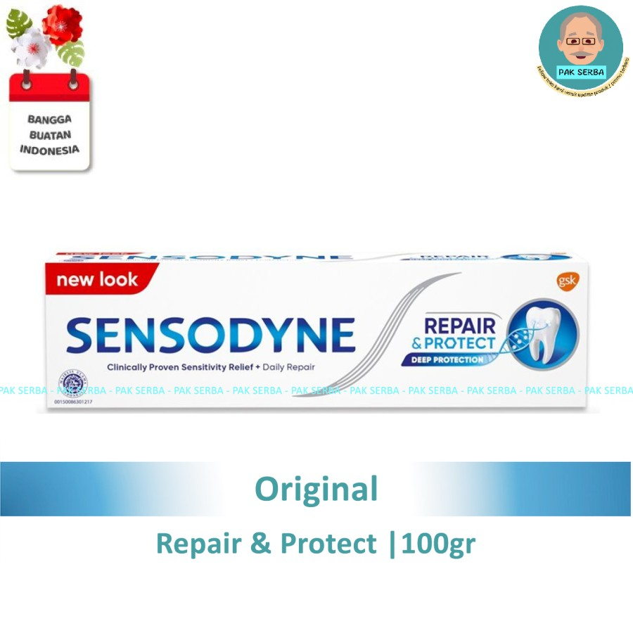 Pasta Gigi Sensodyne ORIGINAL Repair &amp; Protect (100gr)