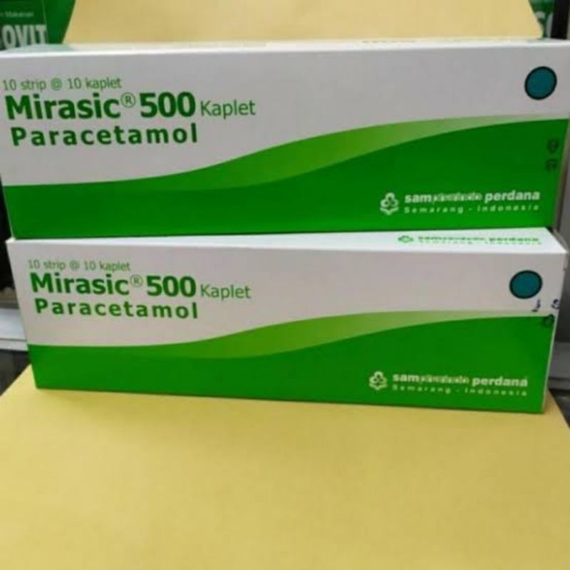 Mirasic Paracetamol Box / Obat Demam