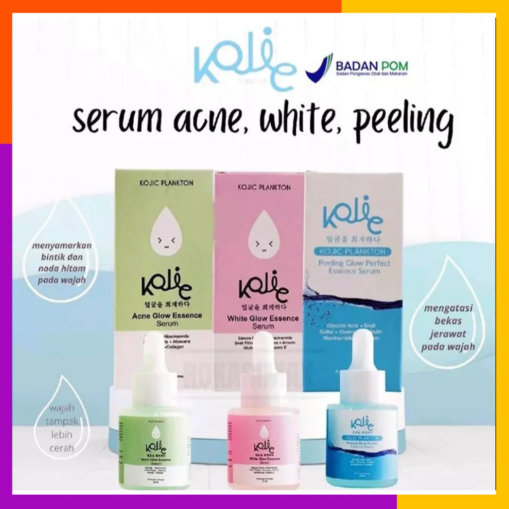 SERUM KOJIC PLANKTON ALL VARIANT ORIGINAL 20 ML