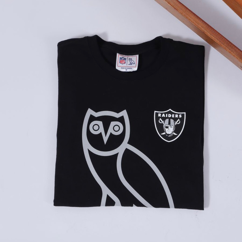 Ovo x NFL OG Owl Black Tee