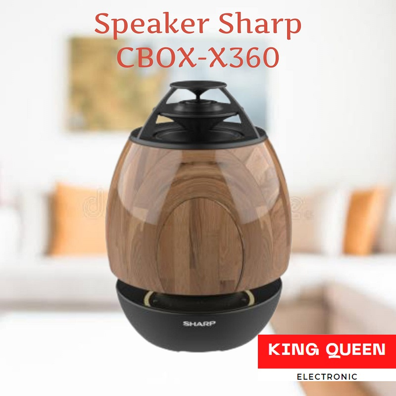 Speaker Aktif Bluetooth Sharp CBOX-X360 - Harga Promo