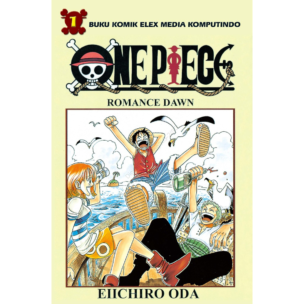 Komik One Piece 1 by Eiichiro Oda