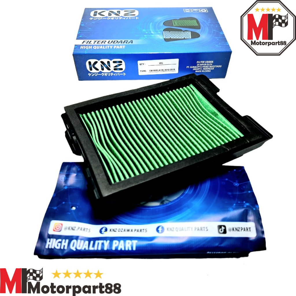 FILTER SARINGAN UDARA CB150R K15 2012 2015 KNZ