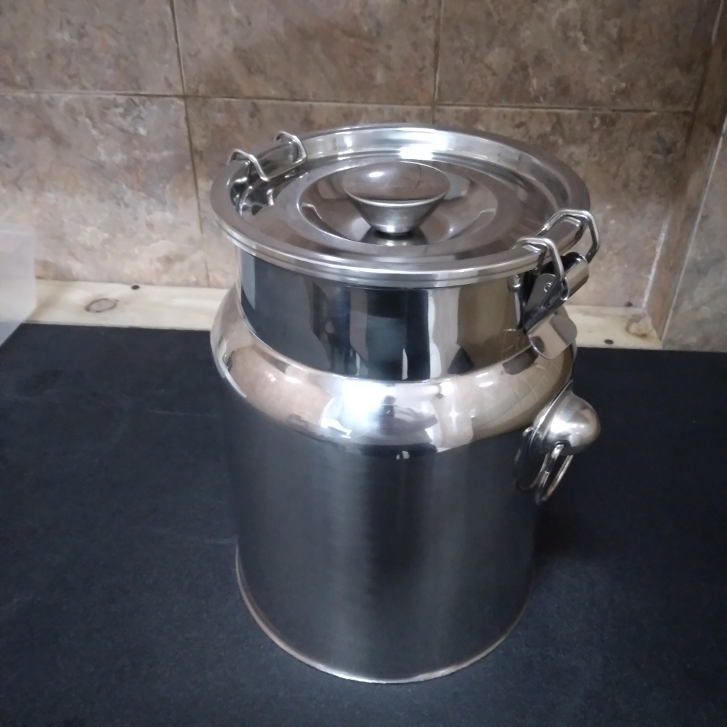 Milk Can Stainless Steel Sus304 -5liter -