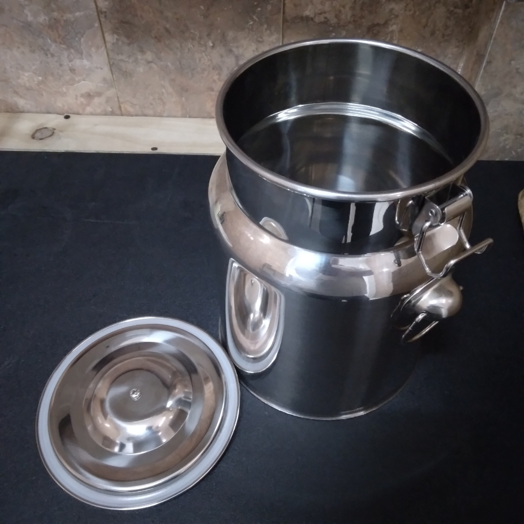 Milk Can Stainless Steel Sus304 -5liter -