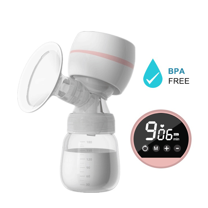 Pompa ASI Electric Tanpa Kabel otomatis Portabel pompa asi breast pump BPA Free 120° Sudut Lebar