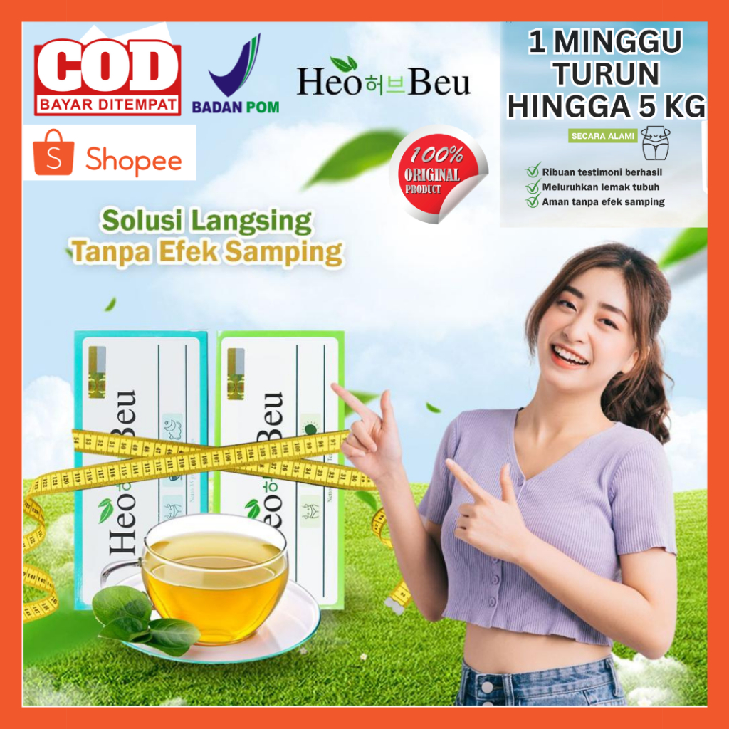 

TEH HEO BEU SLIMMING TEA ORIGINAL HEO BEO SLIMING TEA BPOM ORI 100%