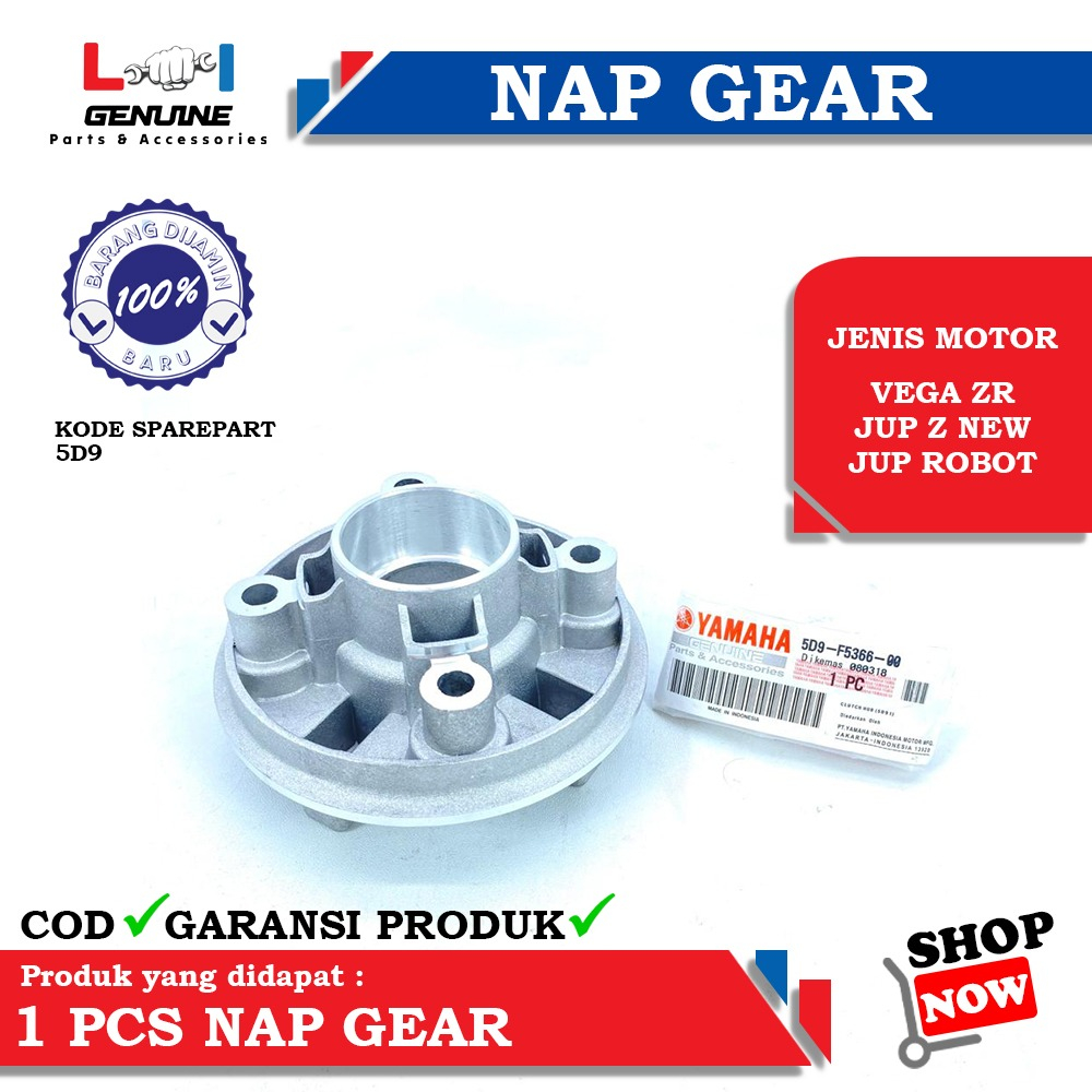 -LOI- NAP GEAR GIR DUDUKAN GIR GEAR BELAKANG VEGA ZR JUPITER Z NEW JUPITER ROBOT 5D9