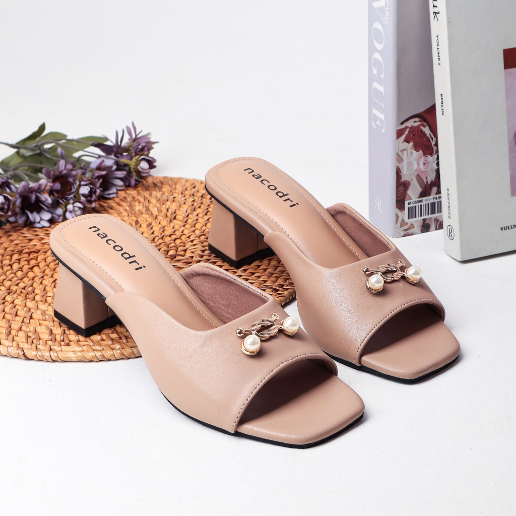 Nacodri  DAISY Sandal Heels Wanita 5cm