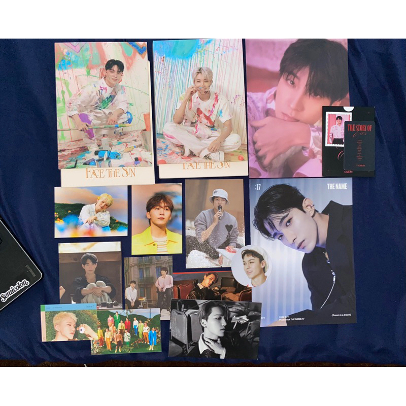 BINDER WONWOO VERNON FTS CARAT VERSION CARVER DOKYEOM SEUNGKWAN WOOZI