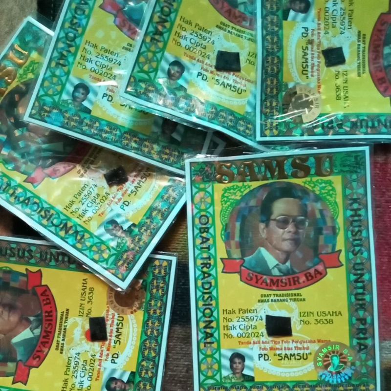 samsu getah pagoda 3pcs