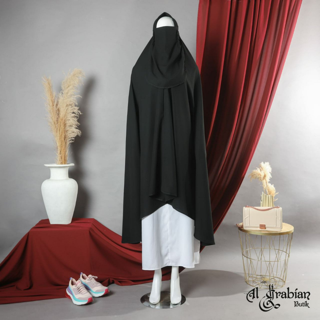 KHIMAR BASIC JUMBO by AL ARABIAN klambieakhwat | Jetblack Bonanza
