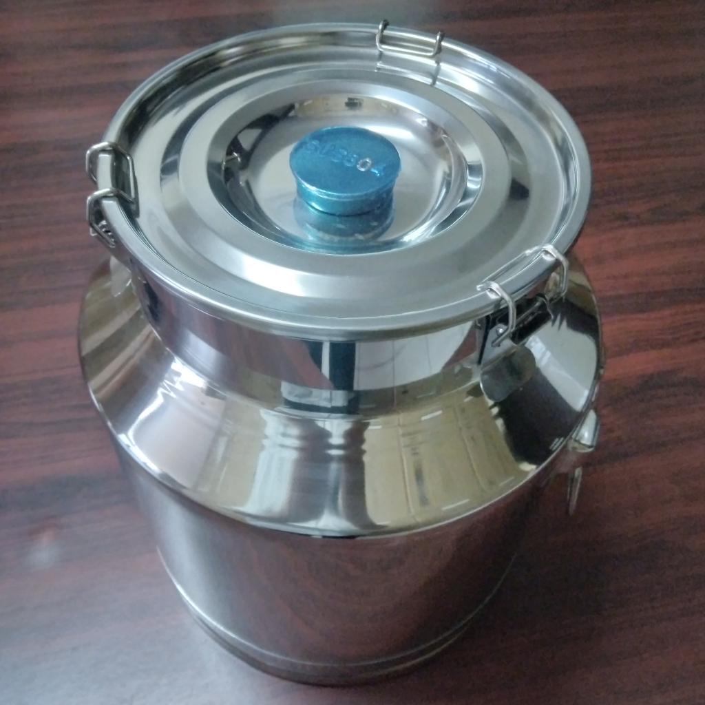 Milk Can Stainless Steel Sus304 -20liter -