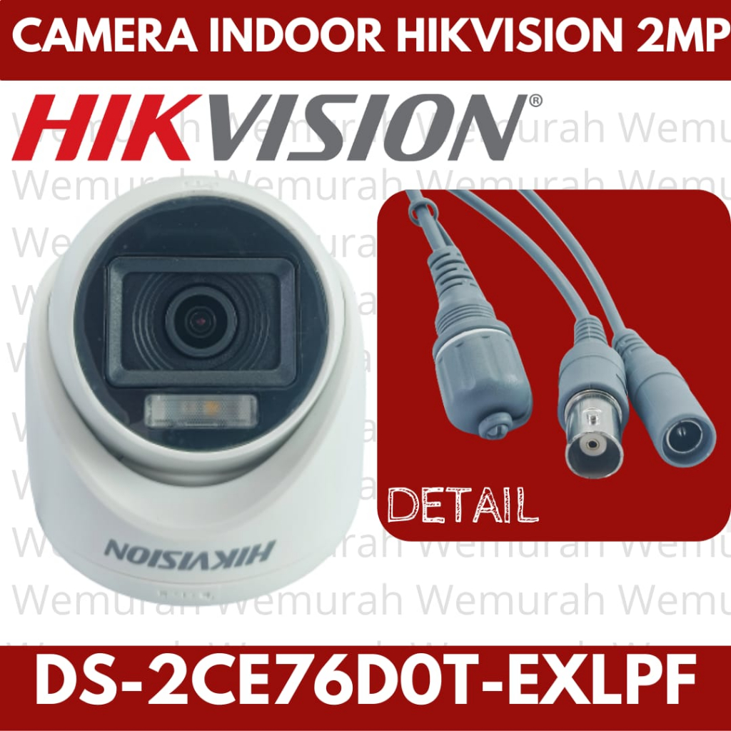 Kamera CCTV Indoor HIKVISION 2MP  - CCTV indoor 2MP