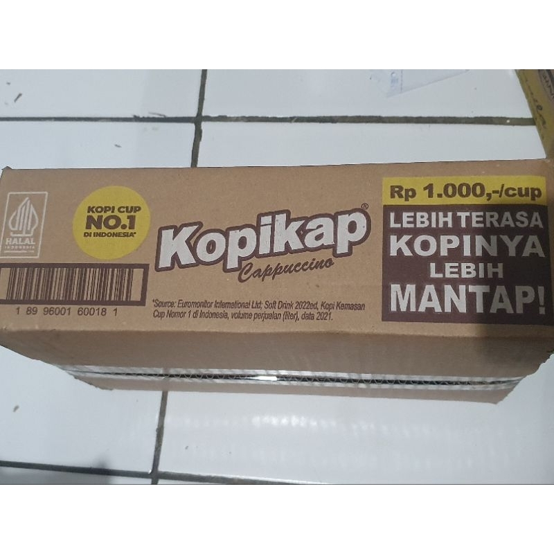 Kopikap capuccino dus 24x135ml