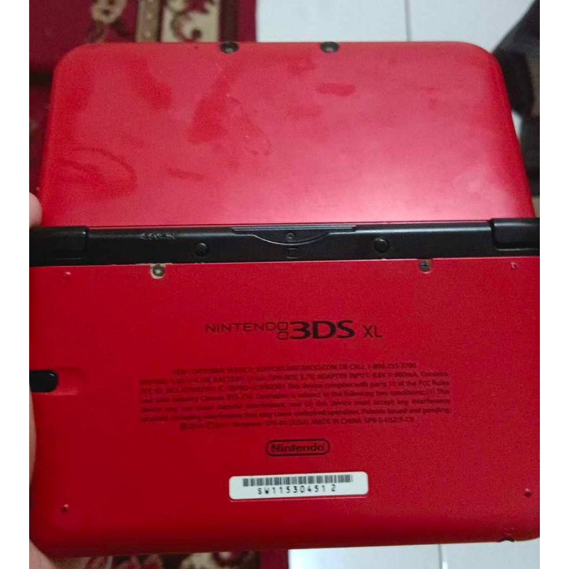 Nintendo 3DS XL Red OFW + Bonus