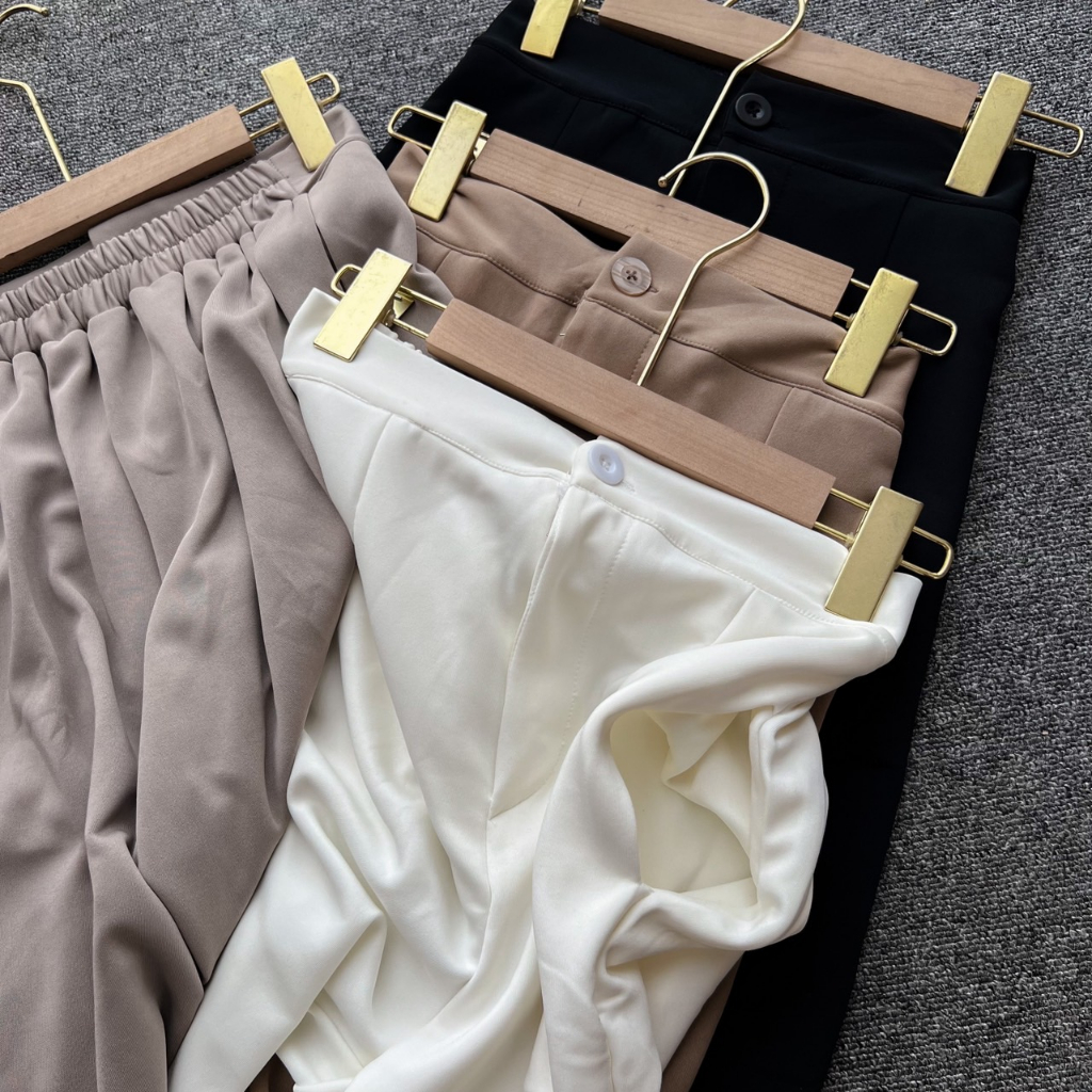 Oclo Pilya Pants bawahan wanita celana basic scuba premium