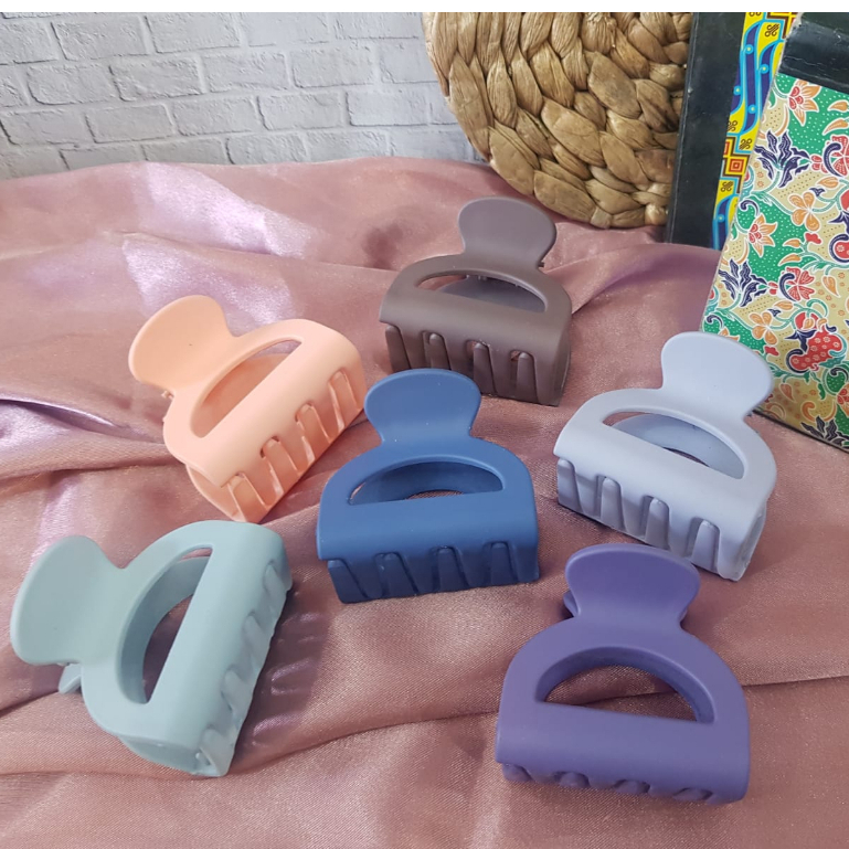 Jepit Rambut Wanita / Kep Jepitan / Pin Rambut Korea Style Warna Doff