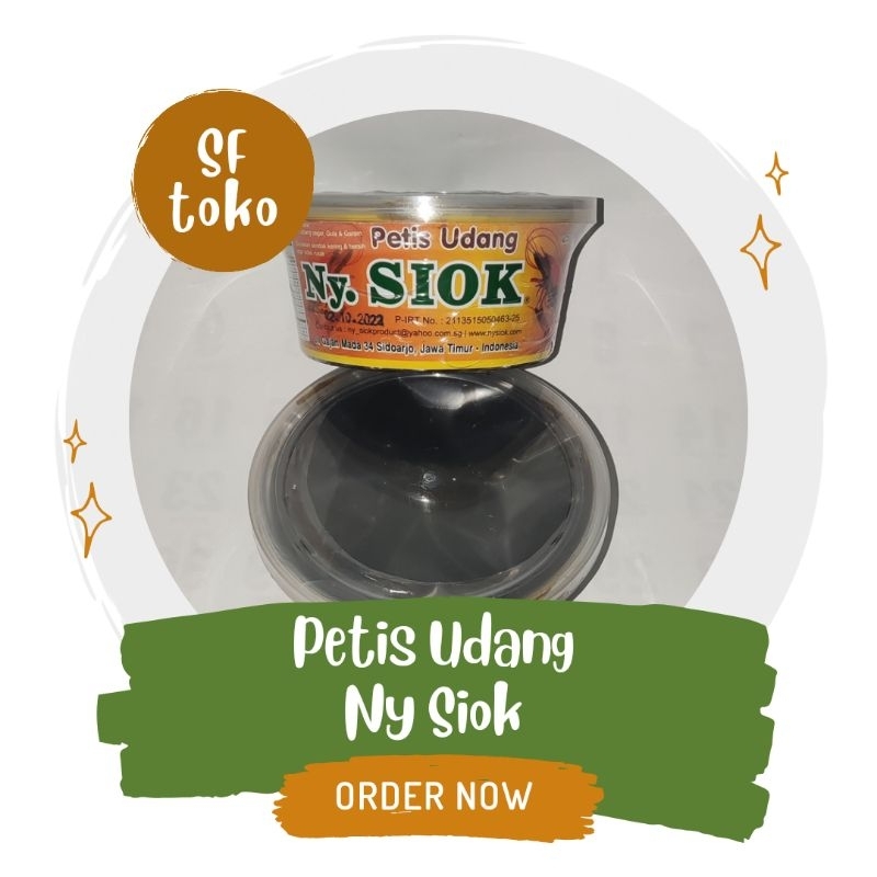 

PETIS UDANG NY SIOK 250 GRAM NYONYA SIOK ISTIMIWIR ORIGINAL