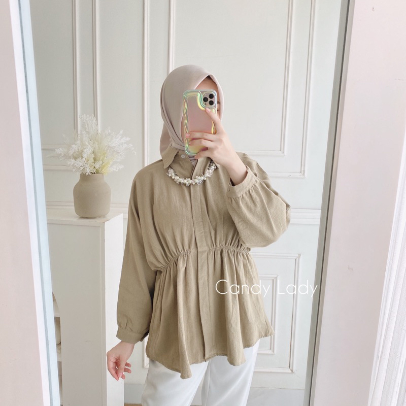 Siva Peplum Blouse