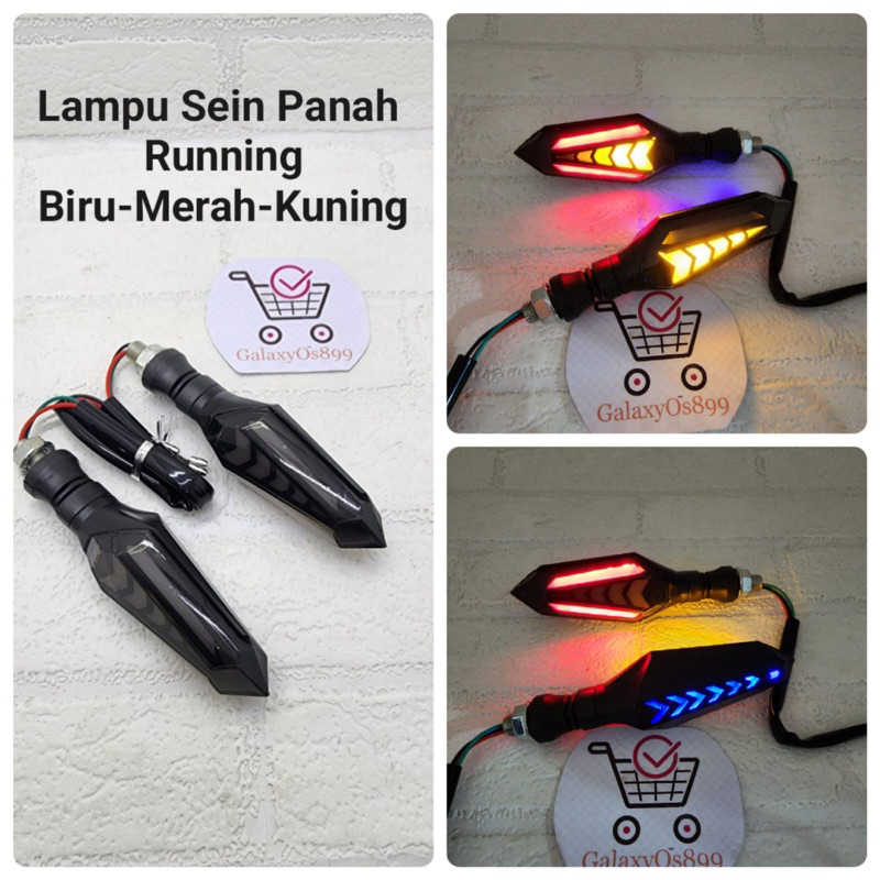 Lampu Sein Running Universal model Panah