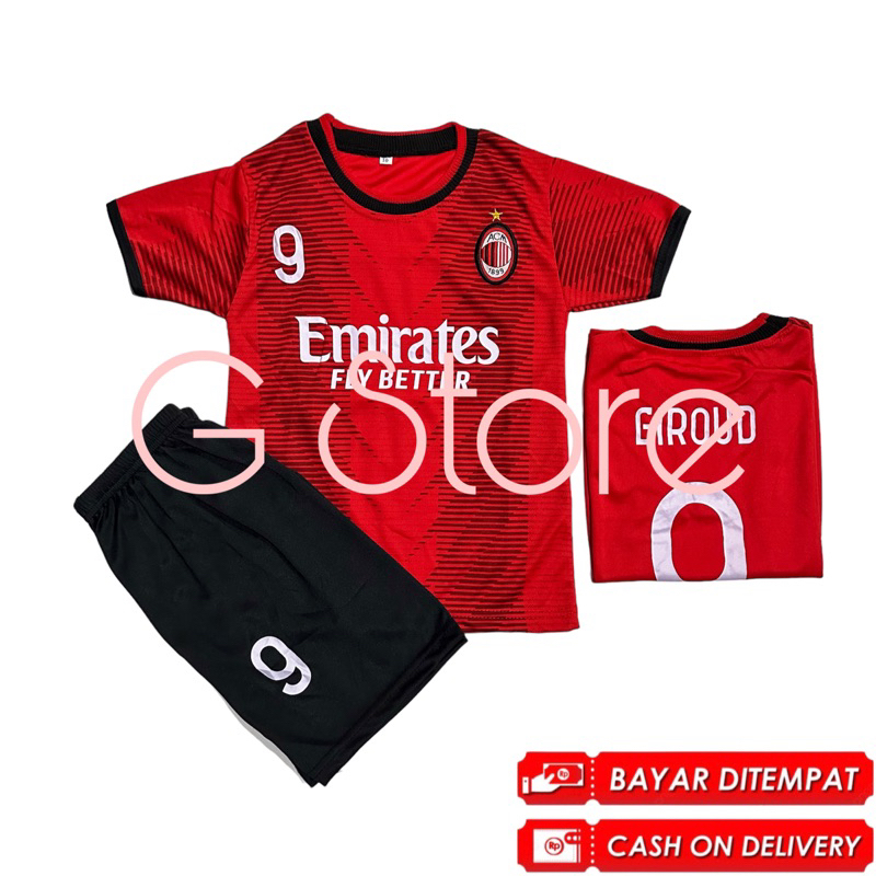 BISA COD / JERSEY BOLA ACM / SETELAN BAJU BOLA ACM ANAK TERMURAH / TERBARU 2022-2023