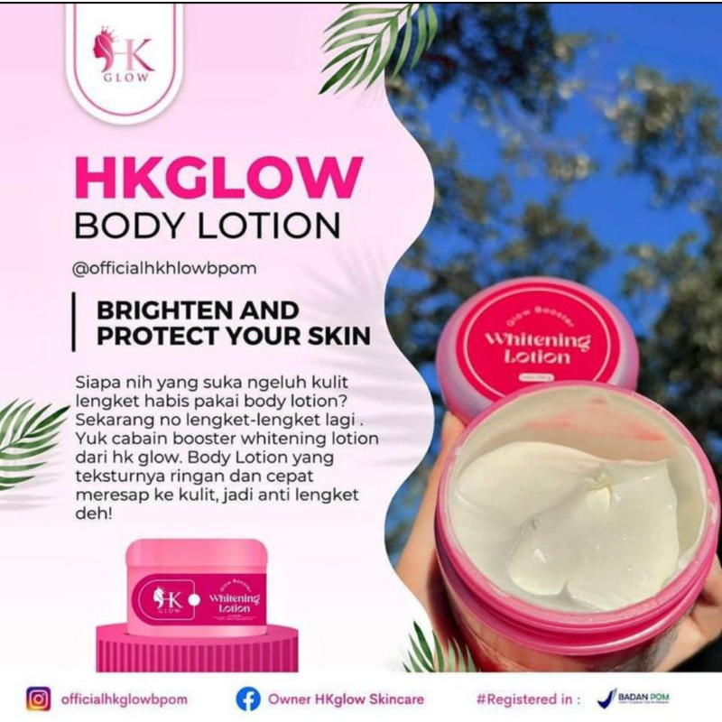 Lotion HK glow