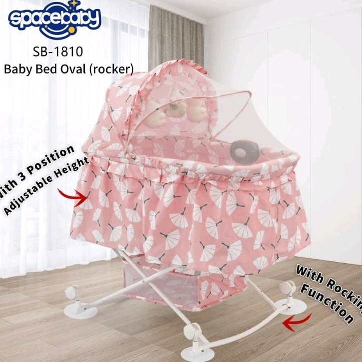 Baby Box Space Baby Oval SB-1810 Rocker 3in1