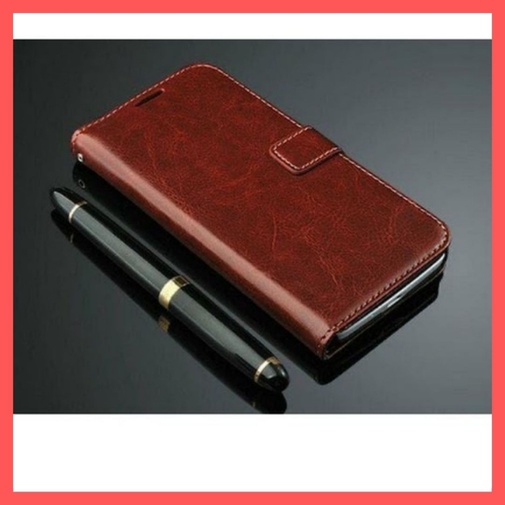 VIVO Y21 / Y21A / Y21E / Y21S / Y21T / Y32 4G / Y33S / Y33T flip WALLET KULIT premium leather