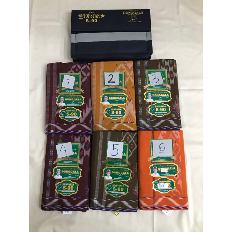 Donggala super s90 motif Kembang / Sarung Donggala dewasa
