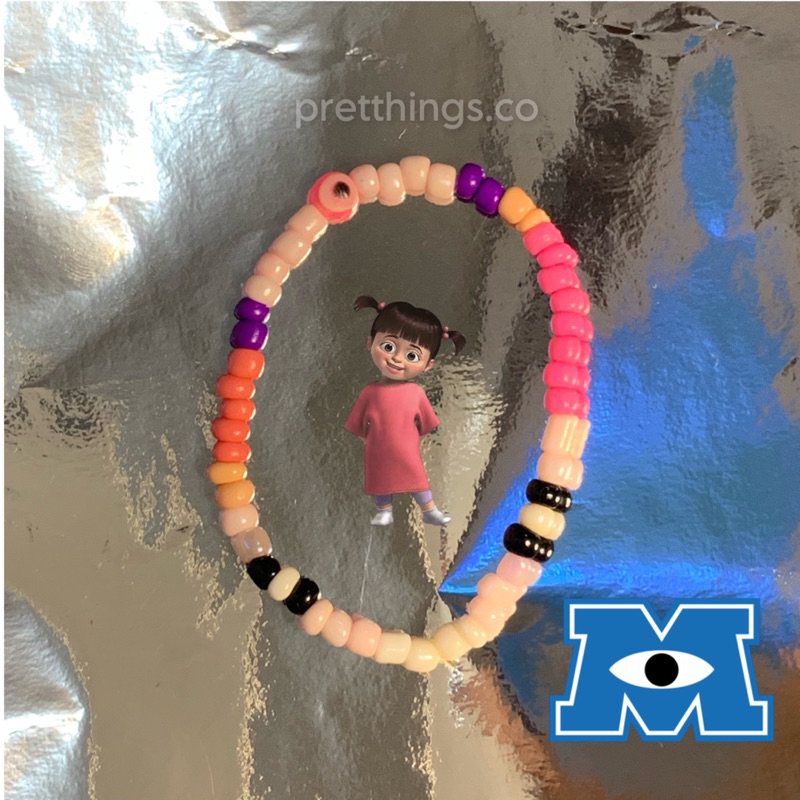 Gelang Boo Monster Inc| Bracelet Beads Monster Inc | Aksesoris