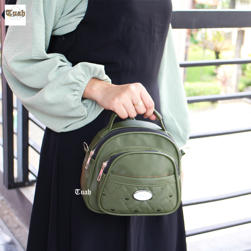 TUAH SLIMBAGS IW -52 /NEW PRODUCT / SL Chibao Multy Fungsi 3 in 1 Series High quality / Tas Selempang Wanita Tas Jinjing wanita / Ransel Mini Wanita / Tas Wanita Ala Koreaan Style / Tas Wanita Terbaru kekinian &amp; Terlaris 2023