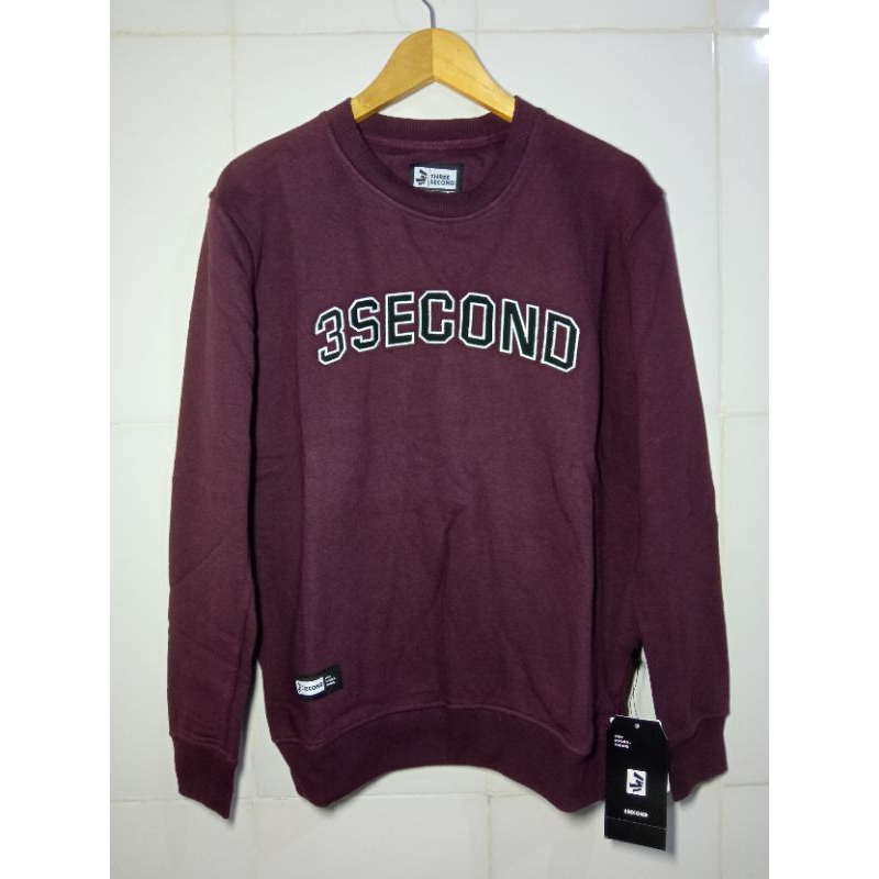 3second Crewneck Pria 020222 Original