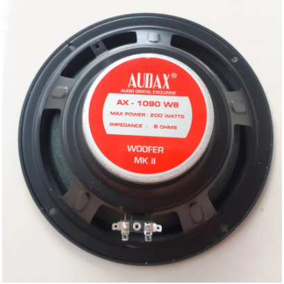 ORIGINAL  SPEAKER AUDAX AX 1090 WOOFER 10 INCH AUDAX 200 WATT 8 OHM SPIKER WUFER