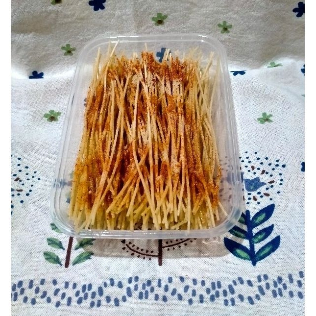 

Mie Lidi Cemilan Enak tersedia 6 Varian rasa Asin