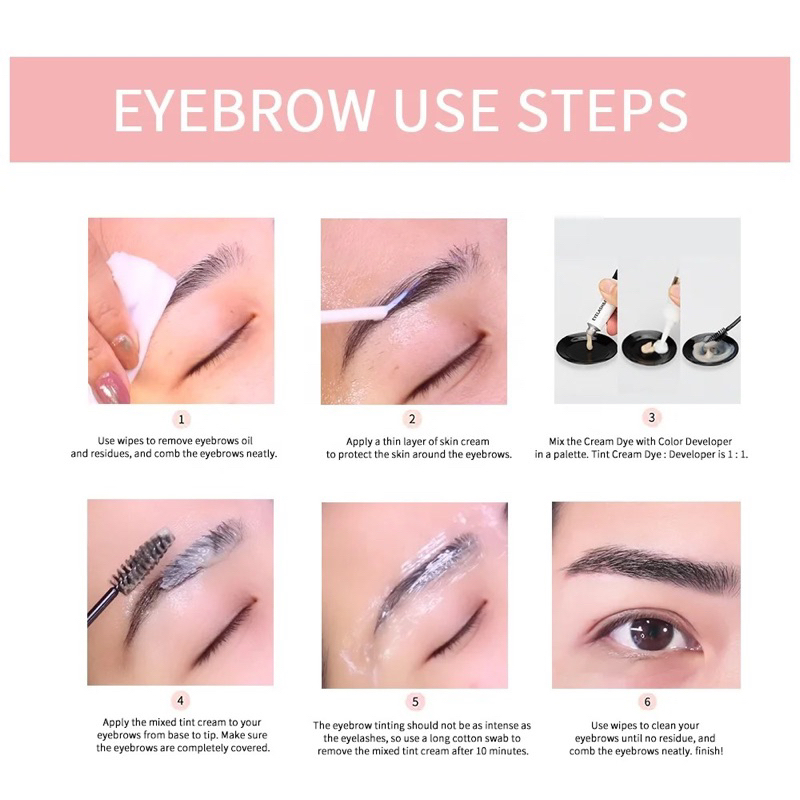 [FLASHES] Eyelash &amp; Eyebrow Tint DYE Kit