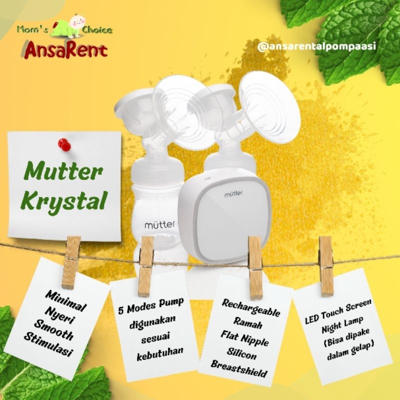 Sewa Mutter Krystal Rental Mutter Krystal 30 hari Wajib Isi Form Sebelum Checkout