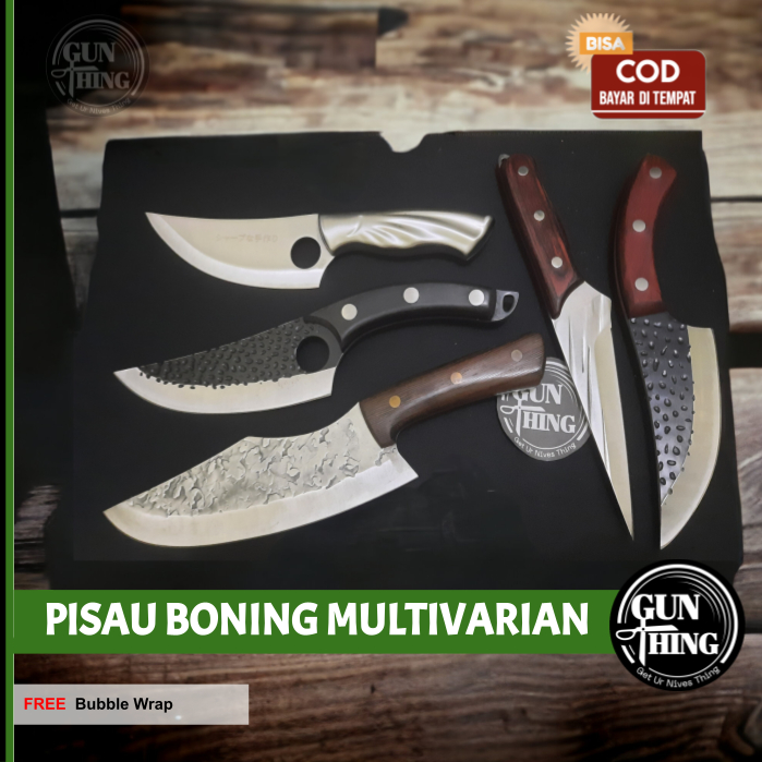 Pisau Daging / Pisau Boning / Pisau Tulang - Butcher Elf Viking Knife