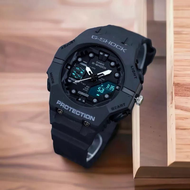 TerlarisJam Tangan Sport Pria GS Dual Time Tahan Air