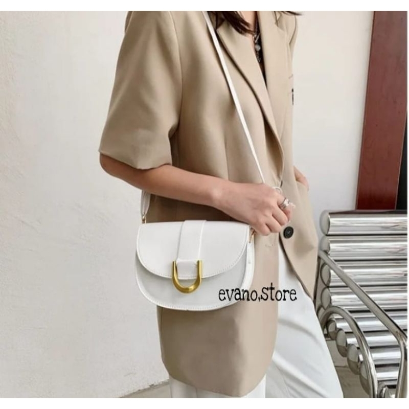 TAS SELEMPANG WANITA,SADDLE GABINE,TOP HANDLE BAG