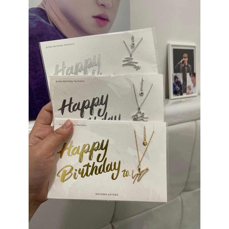 SM BIRTHDAY NECKLACE NEW SEALED