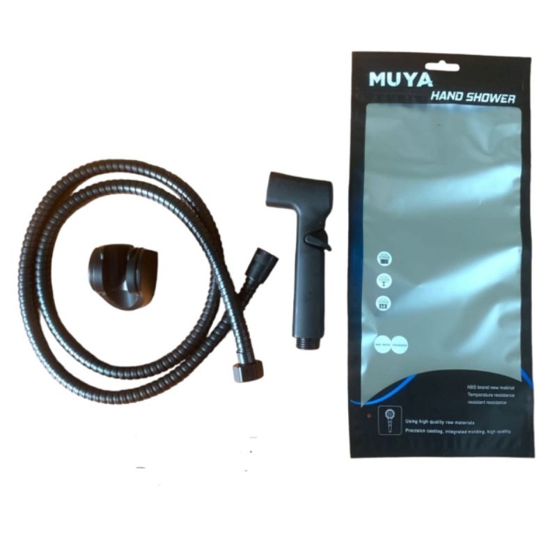 Jet Shower Closet Hitam /paket Jet Shower Closet