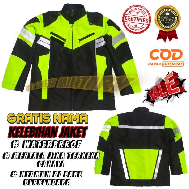 JAKET PRIA MOTOR TOURING BIKERS MURAH
